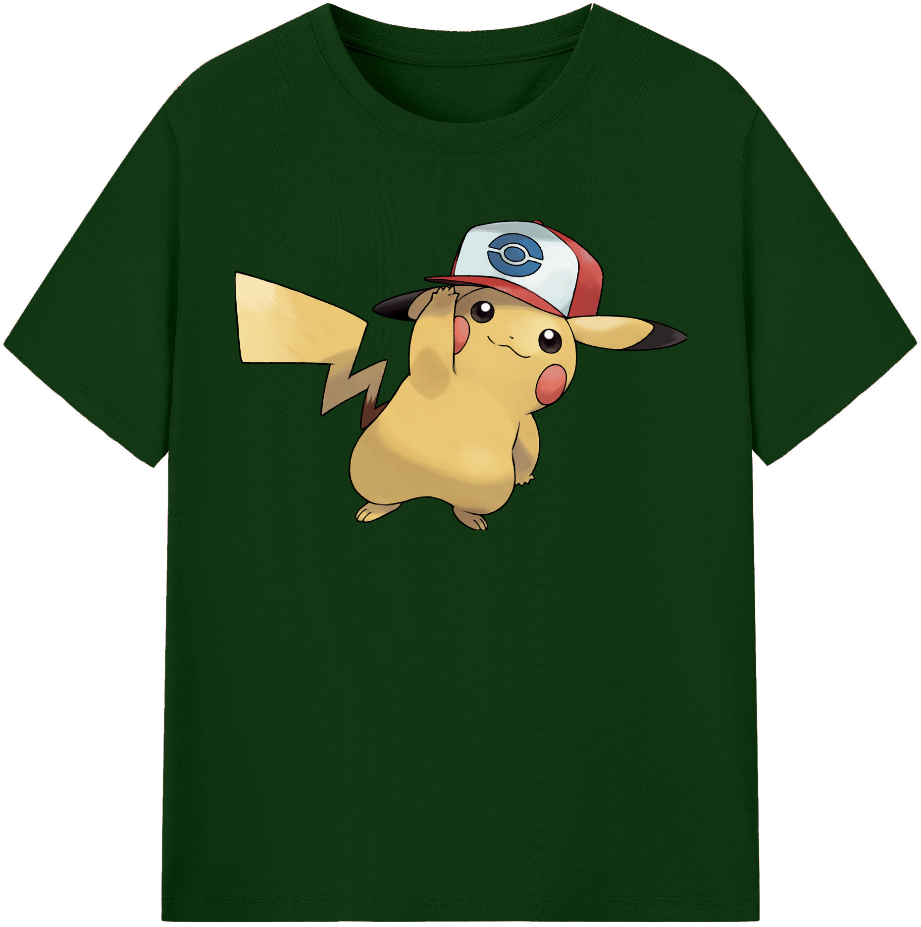 （画像用） ポケットモンスター Pokémon 綿100％半袖Tシャツ（フロントプリント）
